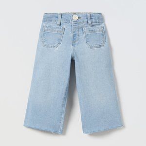 ZARA GIRLS MARINE JEANS Size 4-5 years old